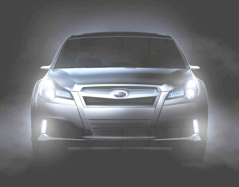 Illustration for article titled Subaru Legacy Concept Teased Ahead Of Detroit